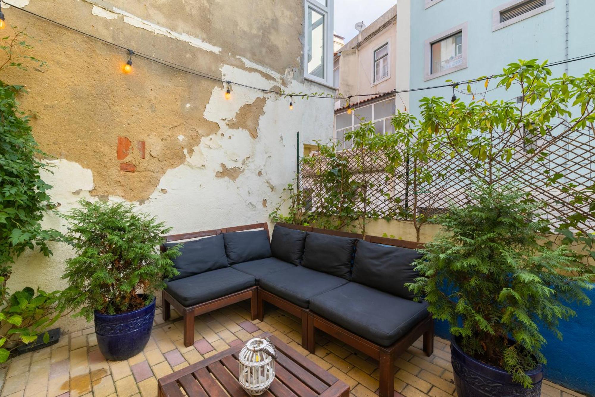 Lisbon Intendente Terrace Apartment With Bbq Bagian luar foto